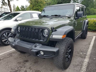 2024 Jeep Wrangler 4-Door Willys 4x4