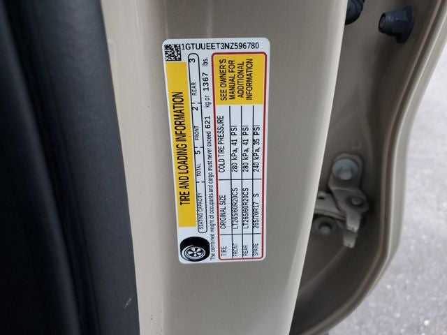 2022 GMC Sierra 1500 AT4