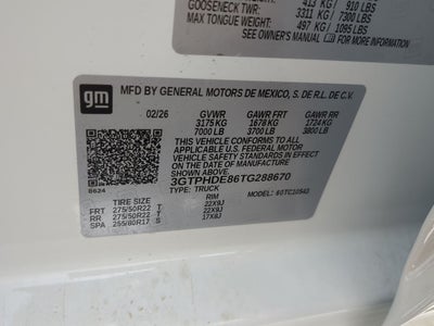 2026 GMC Sierra 1500 SLT