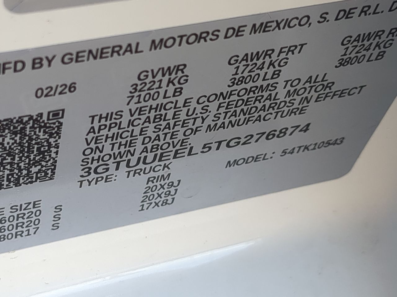 2026 GMC Sierra 1500 AT4