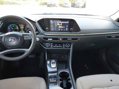 2023 Hyundai Sonata Hybrid Blue