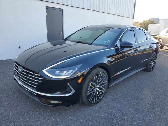 2023 Hyundai Sonata Hybrid Blue