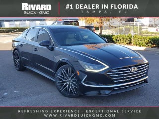 2023 Hyundai Sonata Hybrid Blue