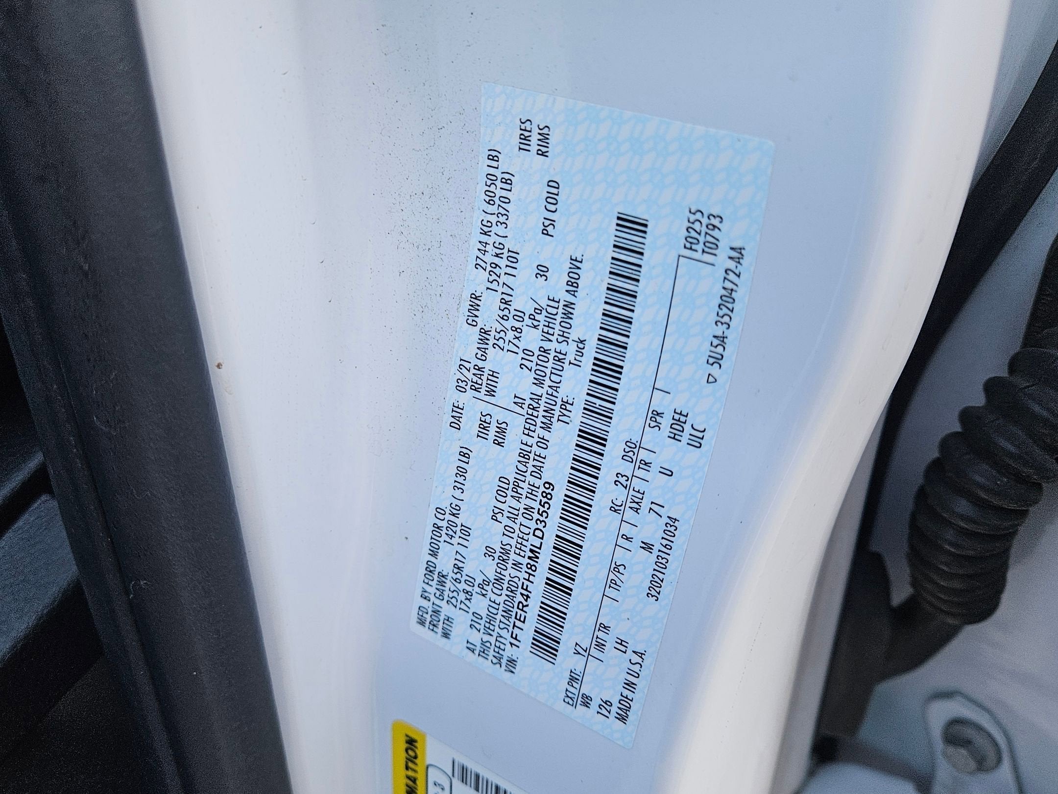 2021 Ford Ranger XLT