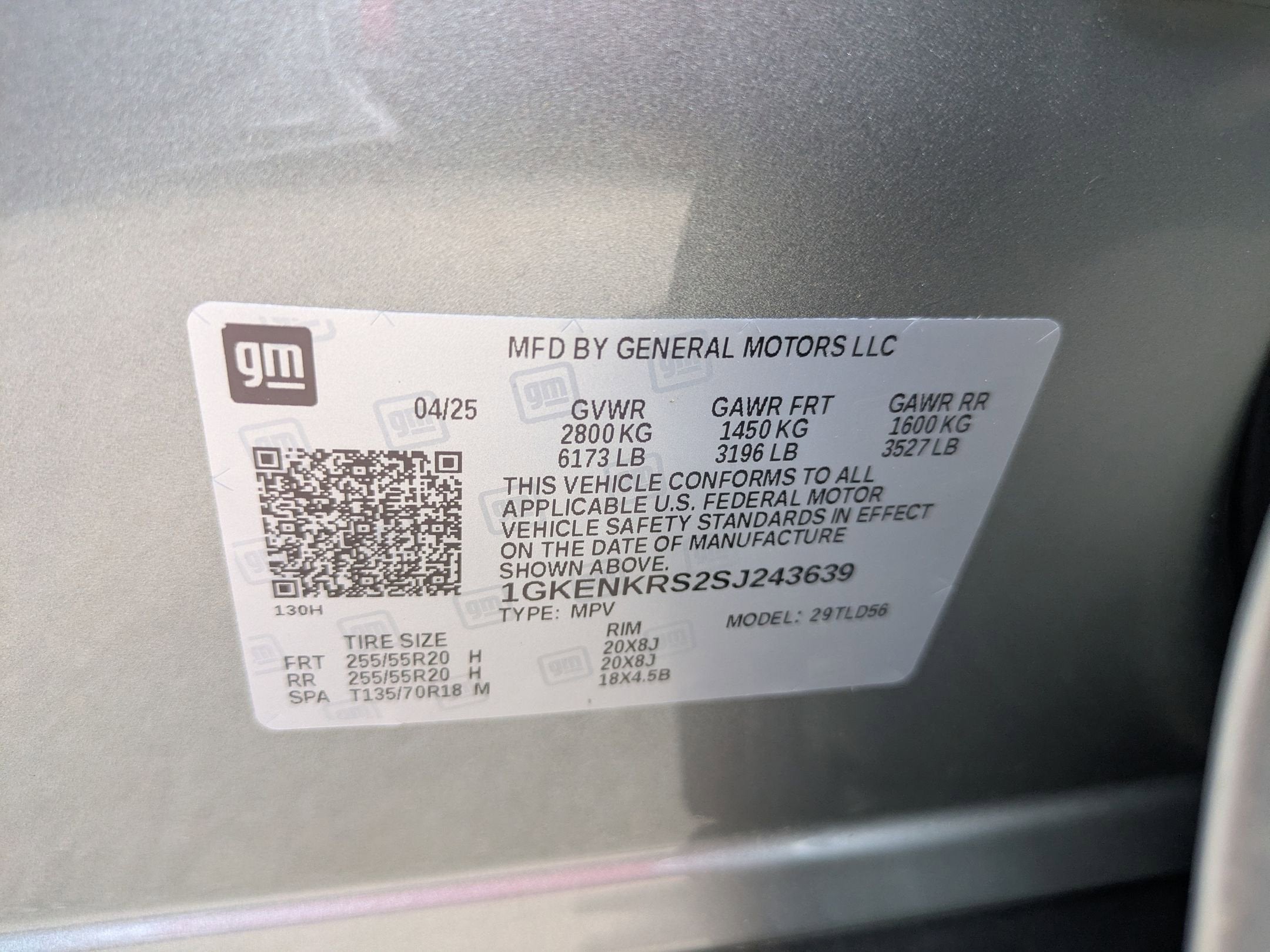 2025 GMC Acadia Elevation