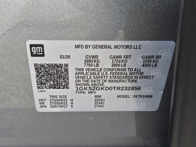 2026 GMC Yukon XL Elevation