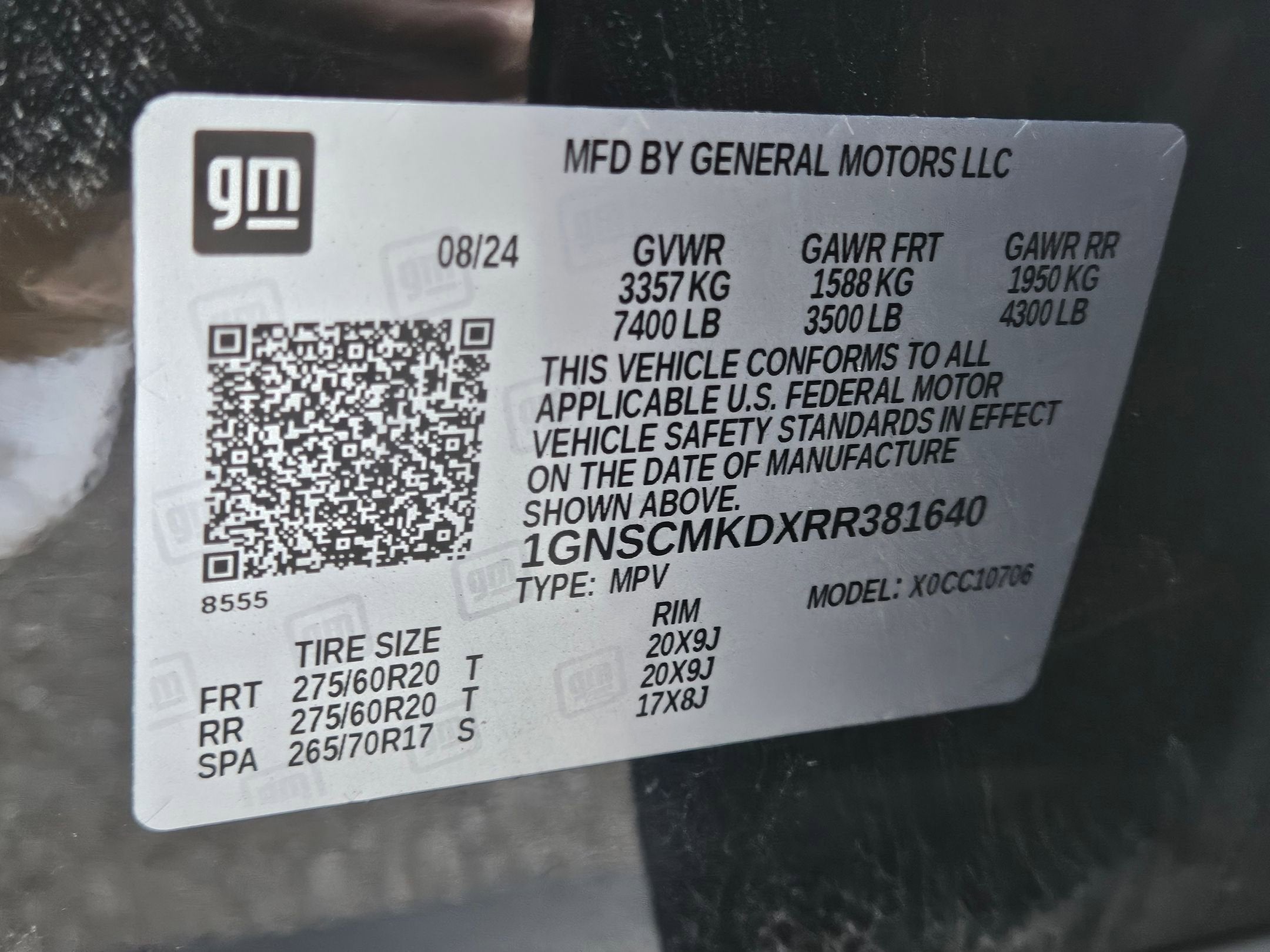 2024 Chevrolet Tahoe LS