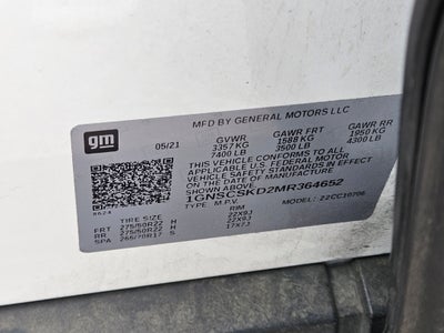 2021 Chevrolet Tahoe Premier