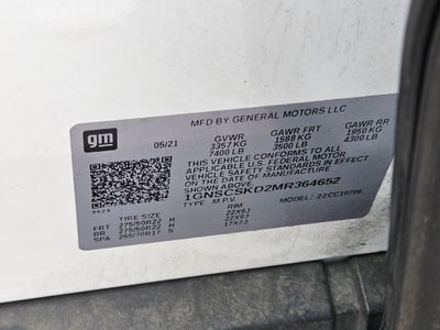 2021 Chevrolet Tahoe Premier