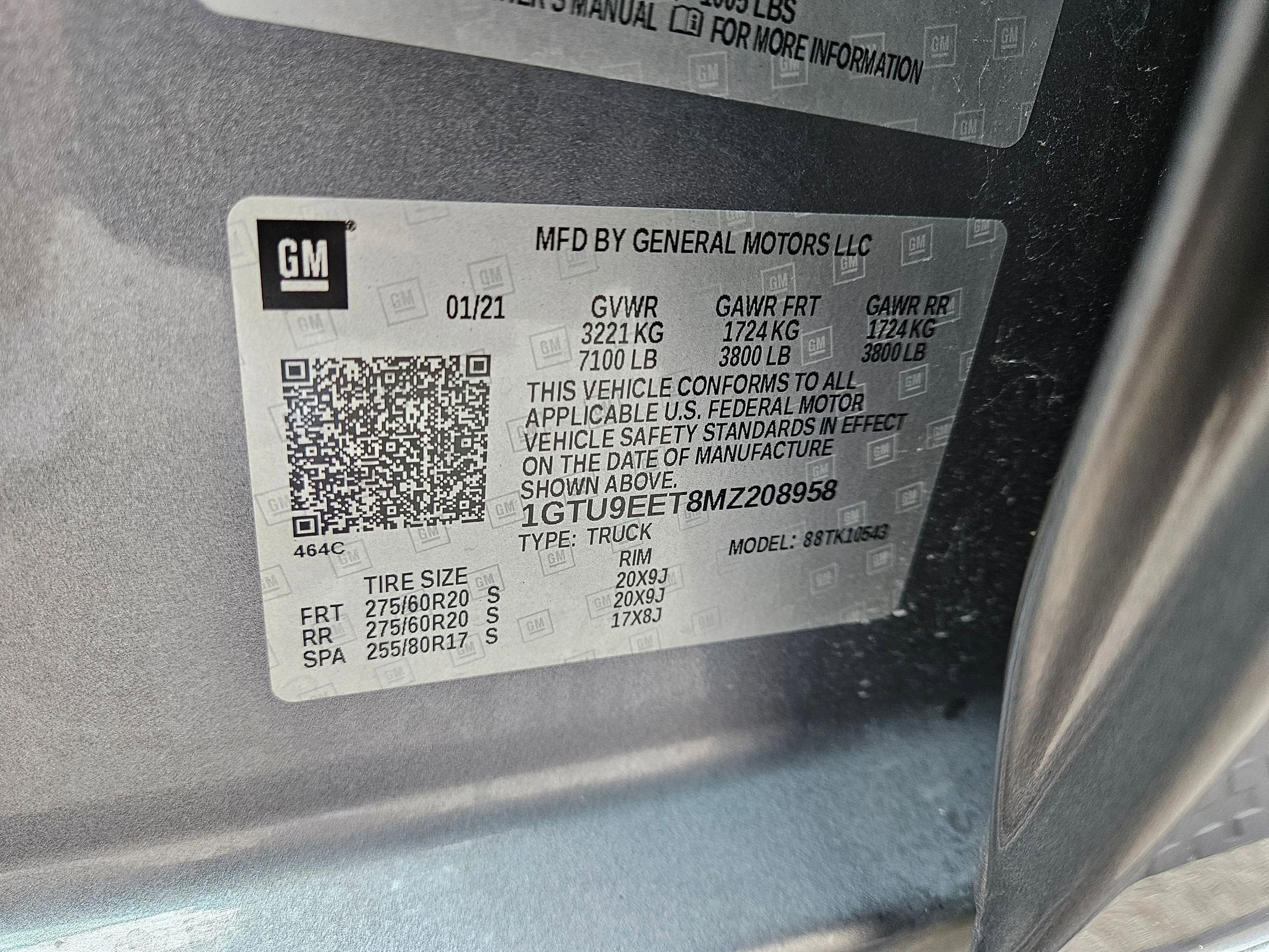 2021 GMC Sierra 1500 AT4