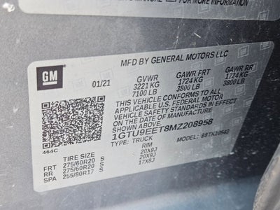 2021 GMC Sierra 1500 AT4