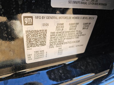 2026 GMC Sierra 1500 SLT