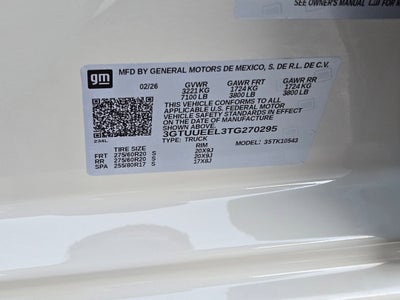 2026 GMC Sierra 1500 AT4