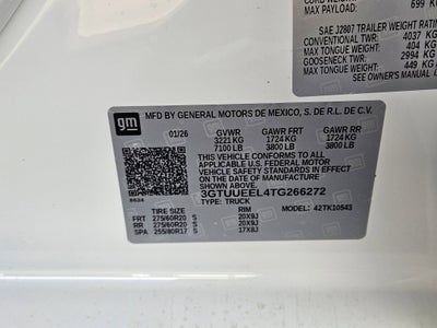 2026 GMC Sierra 1500 AT4