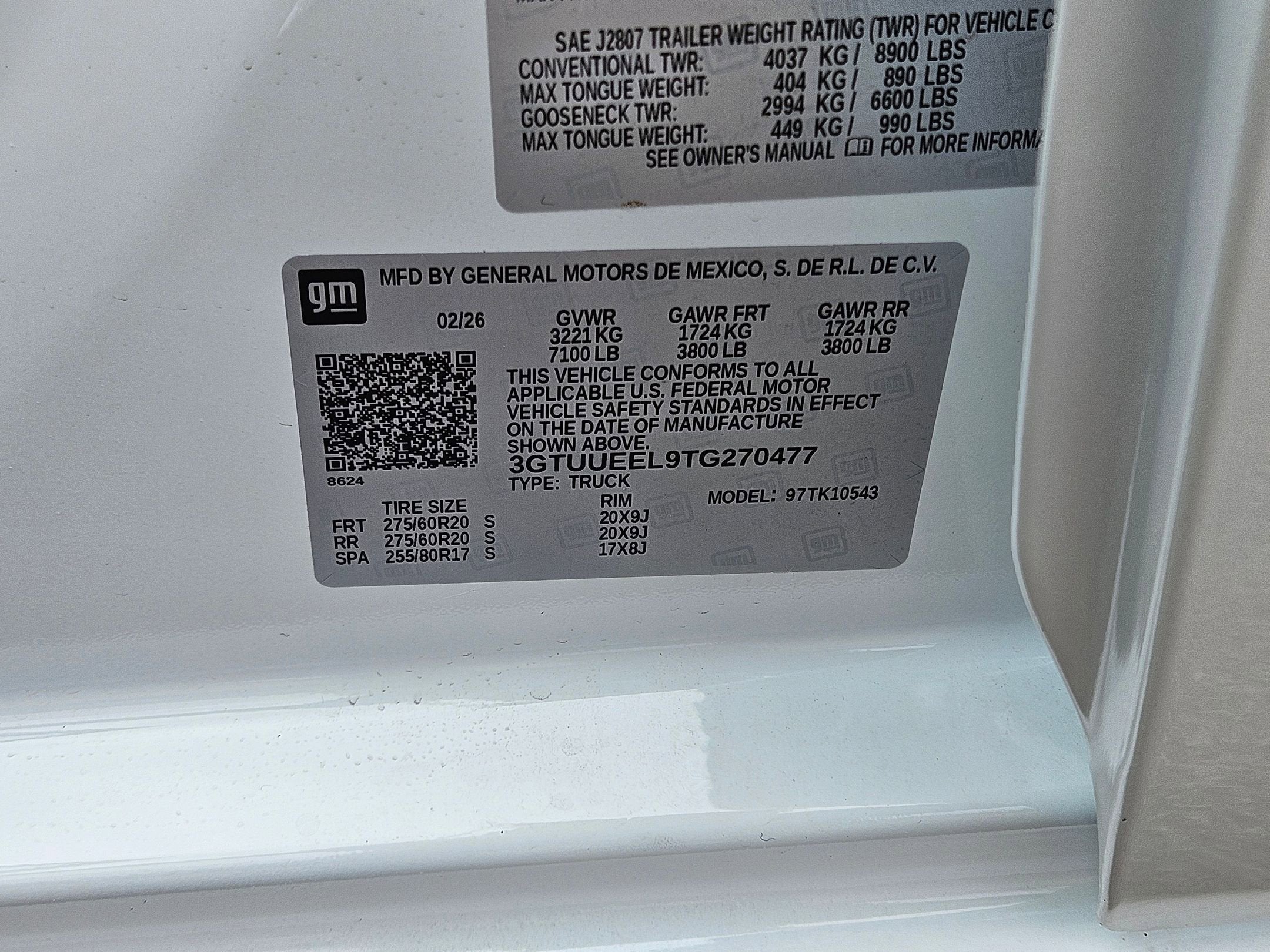 2026 GMC Sierra 1500 AT4