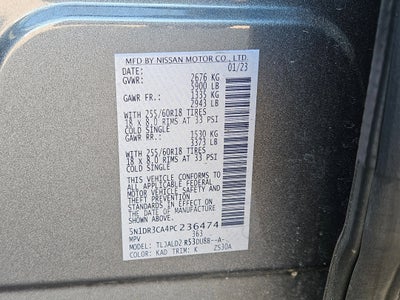 2023 Nissan Pathfinder SL