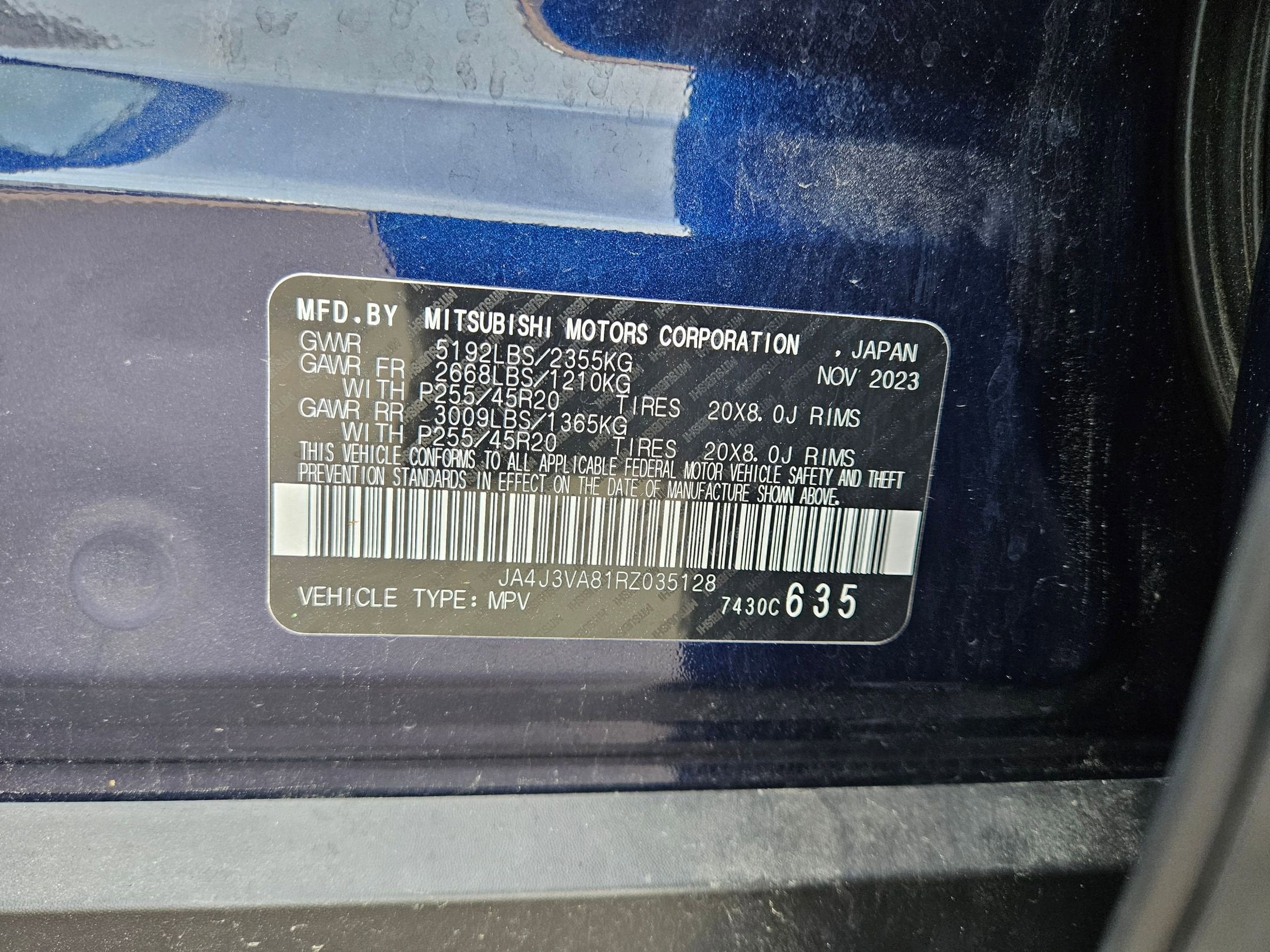 2024 Mitsubishi Outlander SE