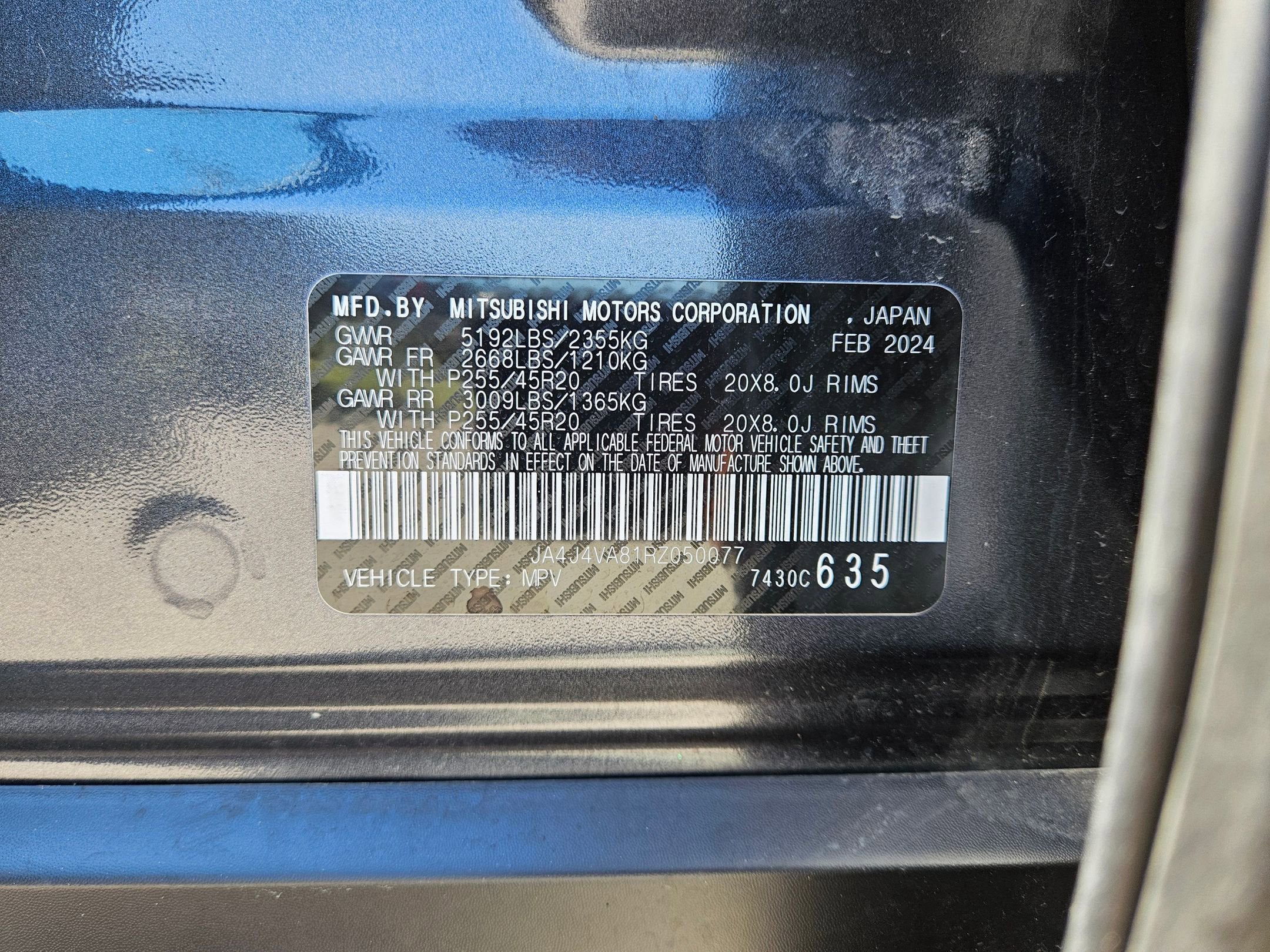 2024 Mitsubishi Outlander SE