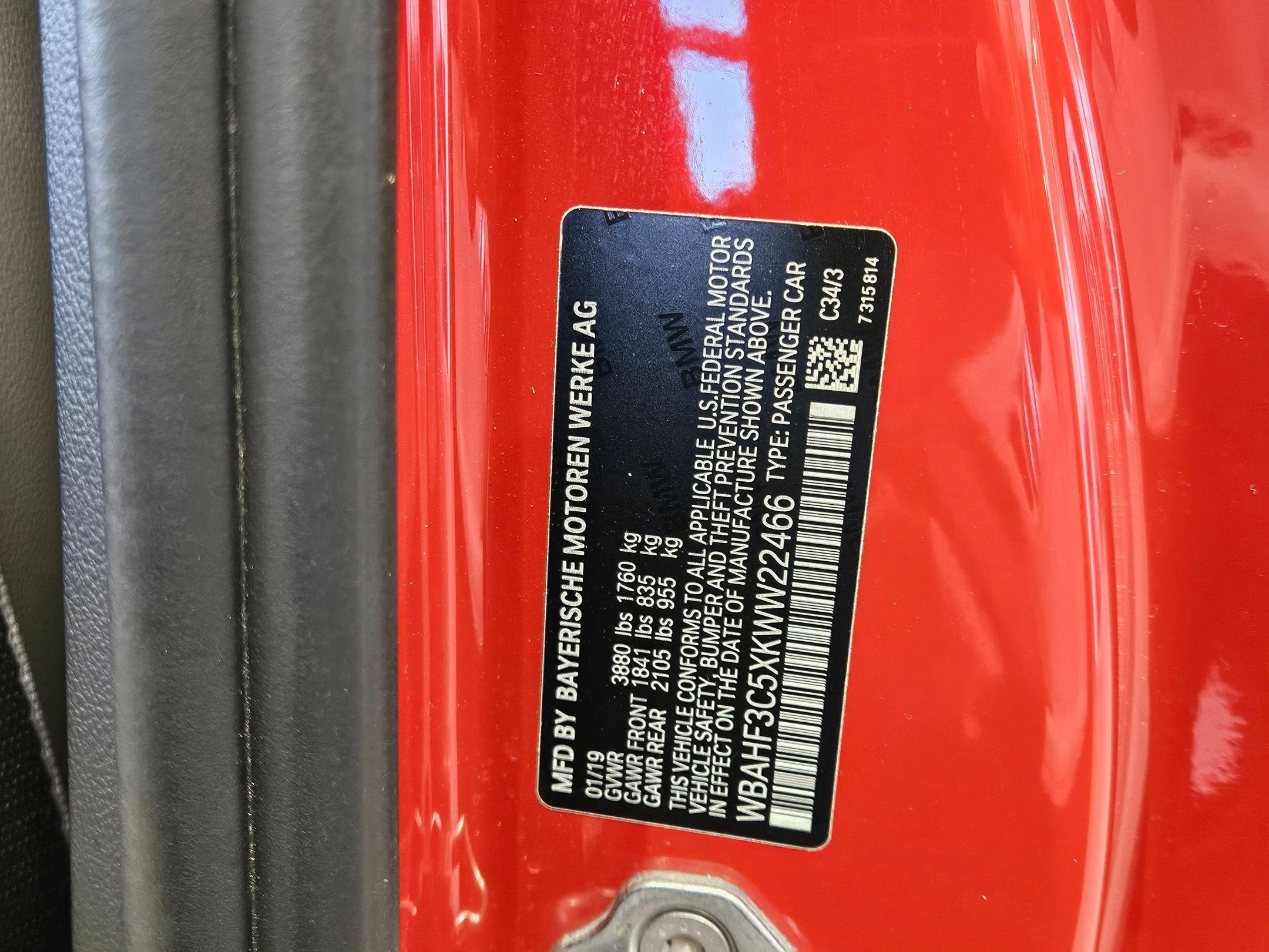 2019 BMW Z4 sDrive30i