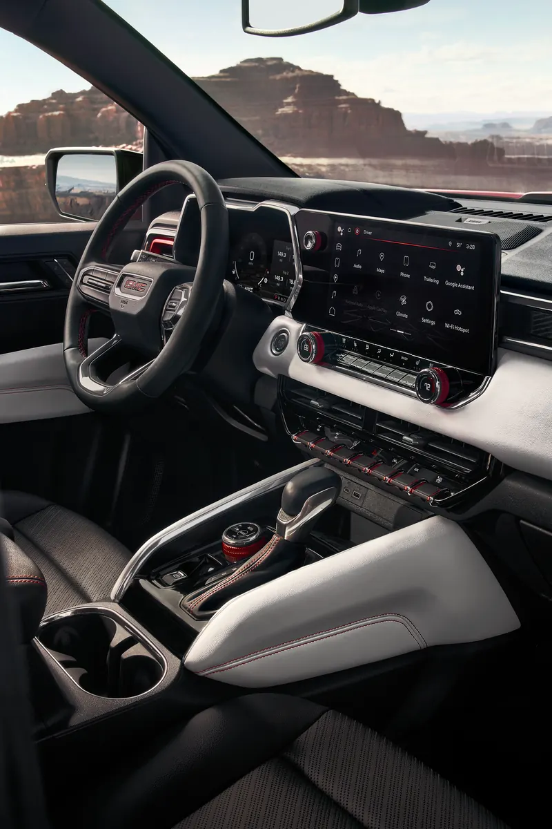 2026 GMC Canyon infotainment system at Rivard Buick GMC in TAMPA FL