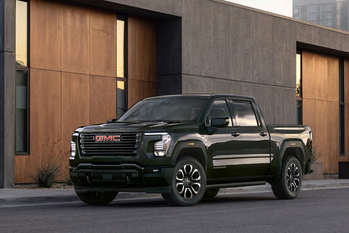 2027 GMC Sierra 1500 Elevation, part of the trim lineup served by the TurboMax engine family