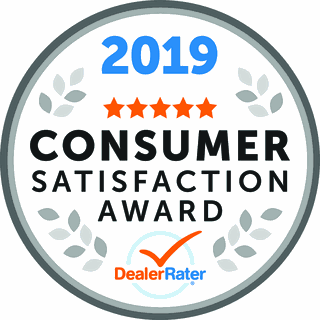 2019 Cars.com DealerRater Consumer Satisfaction Award seal