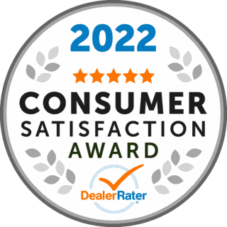 2022 Cars.com DealerRater Consumer Satisfaction Award seal