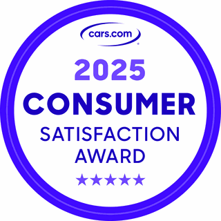2025 Cars.com DealerRater Consumer Satisfaction Award seal