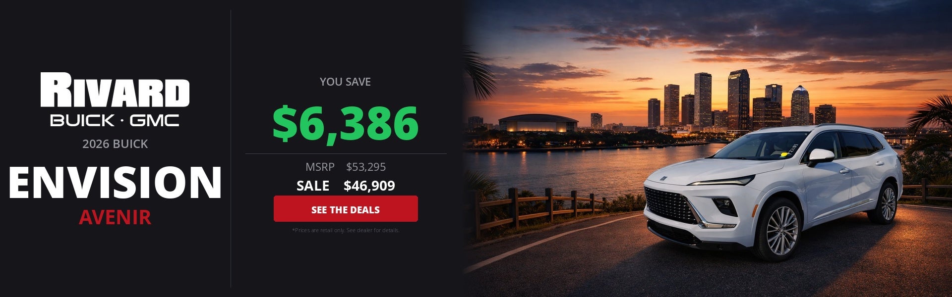 2026 Buick Envision Avenir – Save $6,386 at Rivard