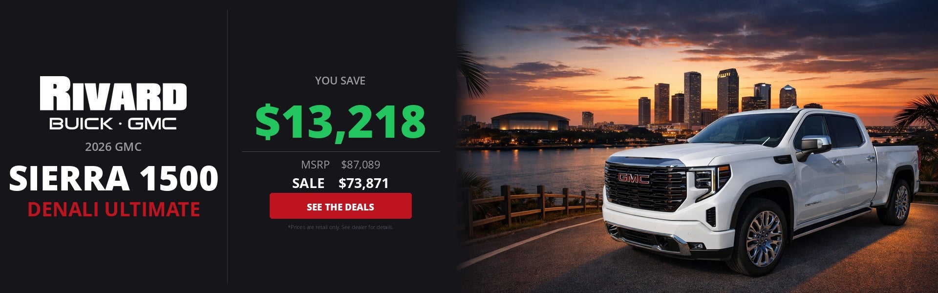 2026 GMC Sierra 1500 Denali – Save $13,218 Rivard