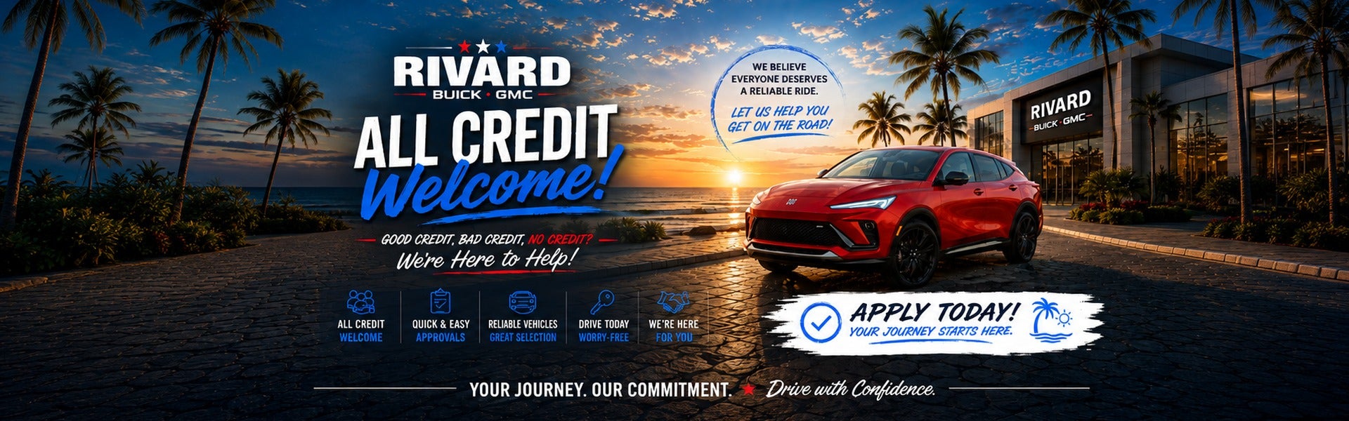 All Credit Welcome - Good Credit, Bad Credit, No Credit