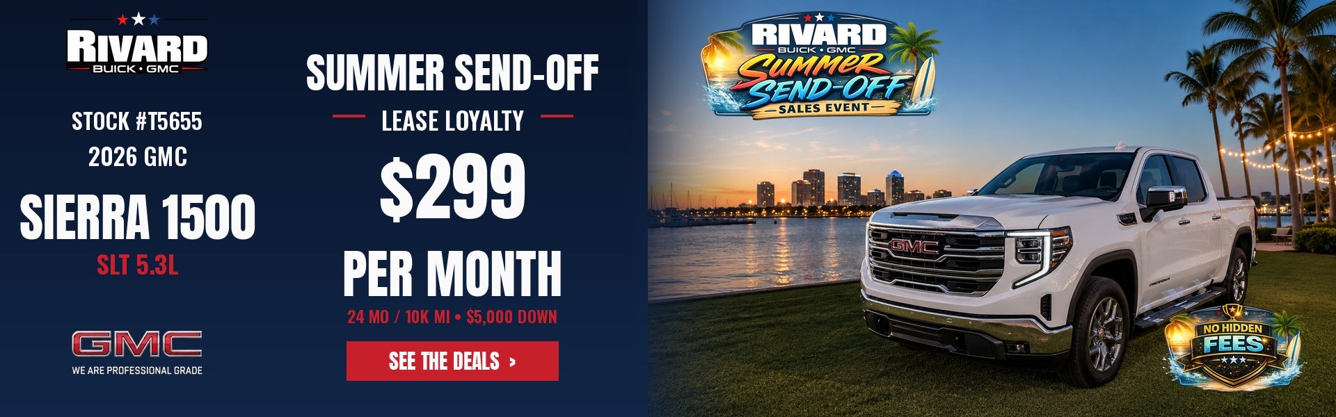 2026 GMC Sierra 1500 SLT - $299/mo lease loyalty (48)
