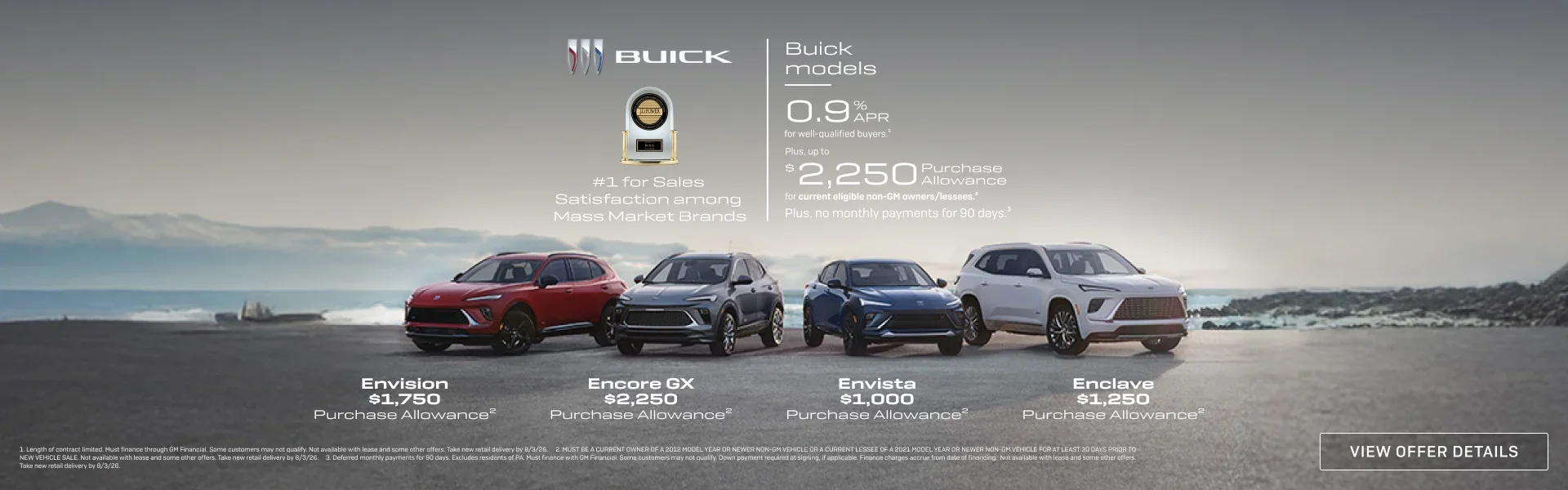 0.9% APRFOR WELL-QUALIFIED BUYERS.1Plus, up to $2,250 PURCHA
