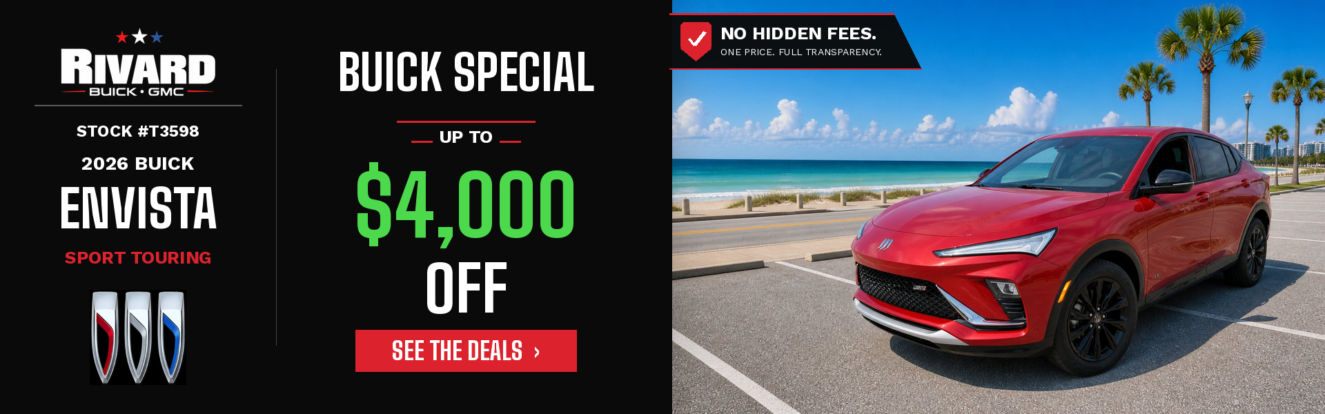 2026 Buick Envista Sport Touring - Up to $4,000 Off