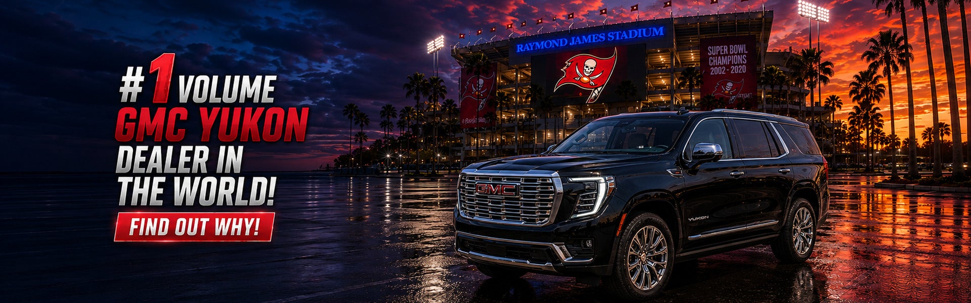 #1 volume GMC Yukon dealer in the world — Rivard Tampa