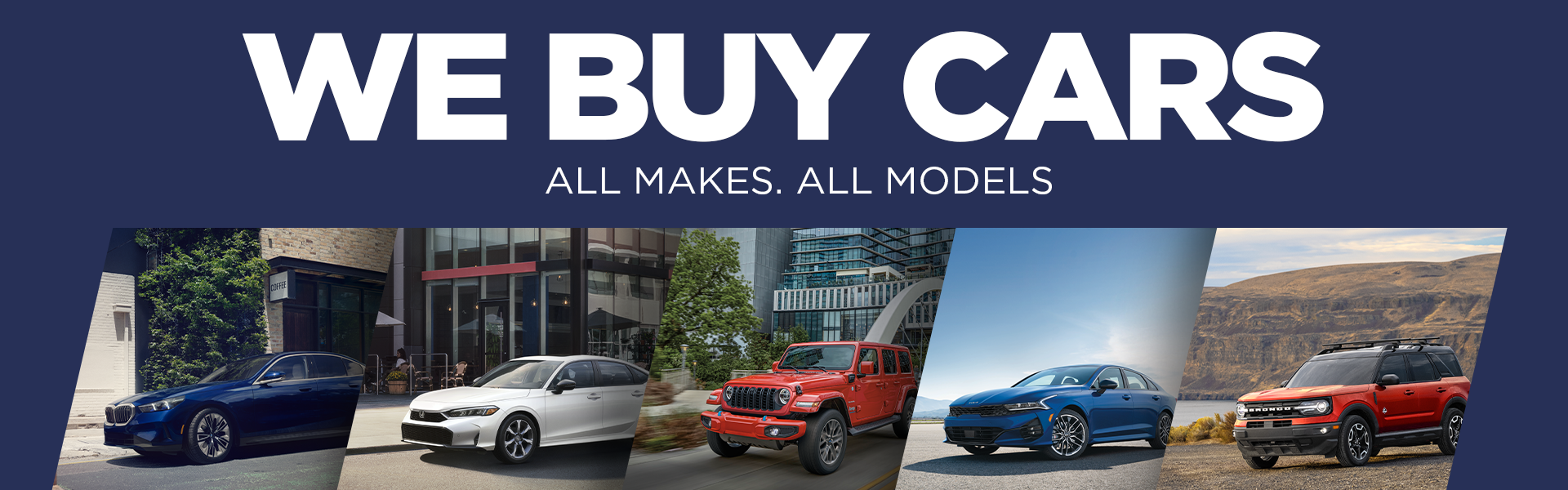 We buy cars — all makes, all models — Tampa Bay area